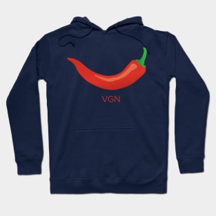 Red Chili VGN (vegan) Hoodie